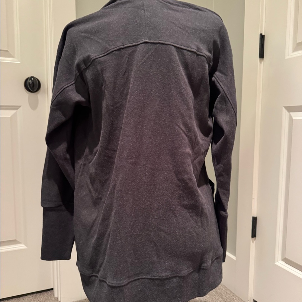 Organic Airplane Wrap Cardigan NWOT - Picture 9 of 10